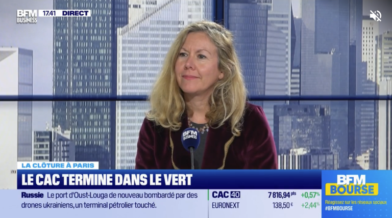 Photo Illustration Interview BFM Business Clémence de Rothiacob