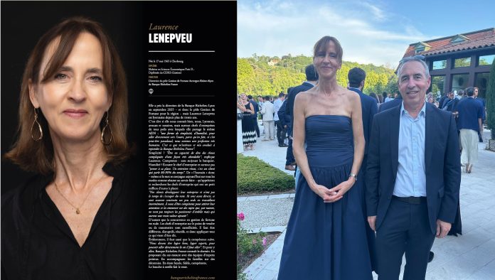 Bandeau Lyon People - Laurence Lenepveu - Patrick Belloni - Gala - Cocktail